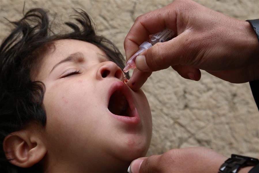 AFGHANISTAN-GHAZNI-ANTI-POLIO-CAMPAIGN