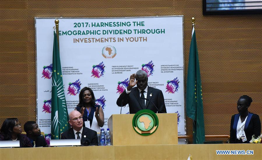 ETHIOPIA-ADDIS ABABA-AU-NEWLY ELECTED CHAIRPERSON