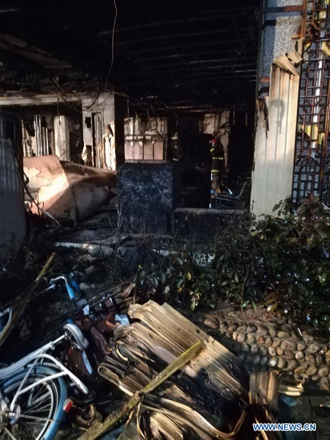 CHINA-ZHEJIANG-TIANTAI-FIRE ACCIDENT (CN)