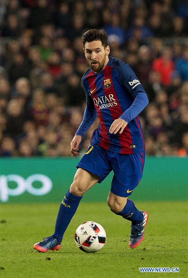 (SP)SPAIN-BARCELONA-SOCCER-KING CUP-BARCELONA VS ATLETICO DE MADRID