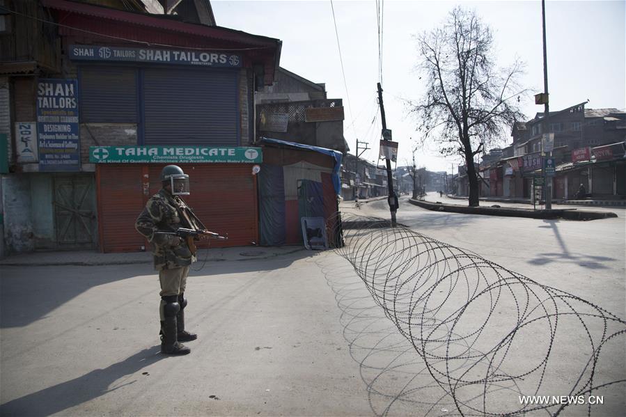 KASHMIR-SRINAGAR-RESTRICTIONS