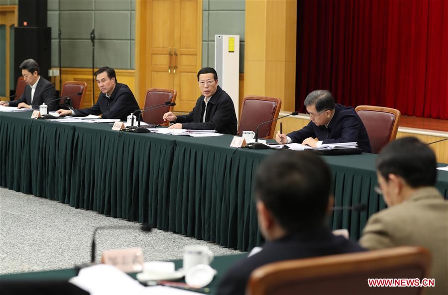 CHINA-BEIJING-ZHANG GAOLI-BELT AND ROAD-WORK CONFERENCE (CN)