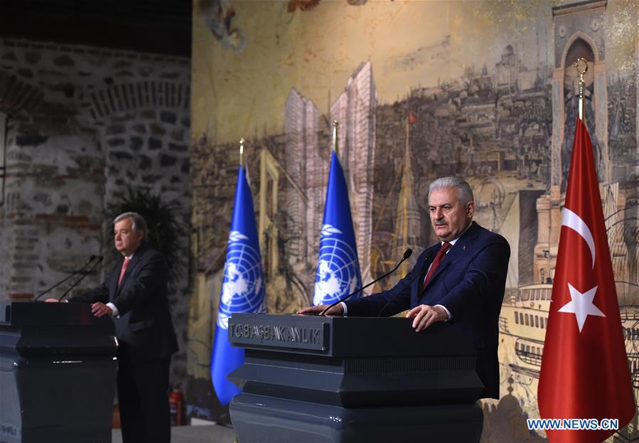 TURKEY-ISTANBUL-UN-GUTERRES-CYPRUS ISSUE