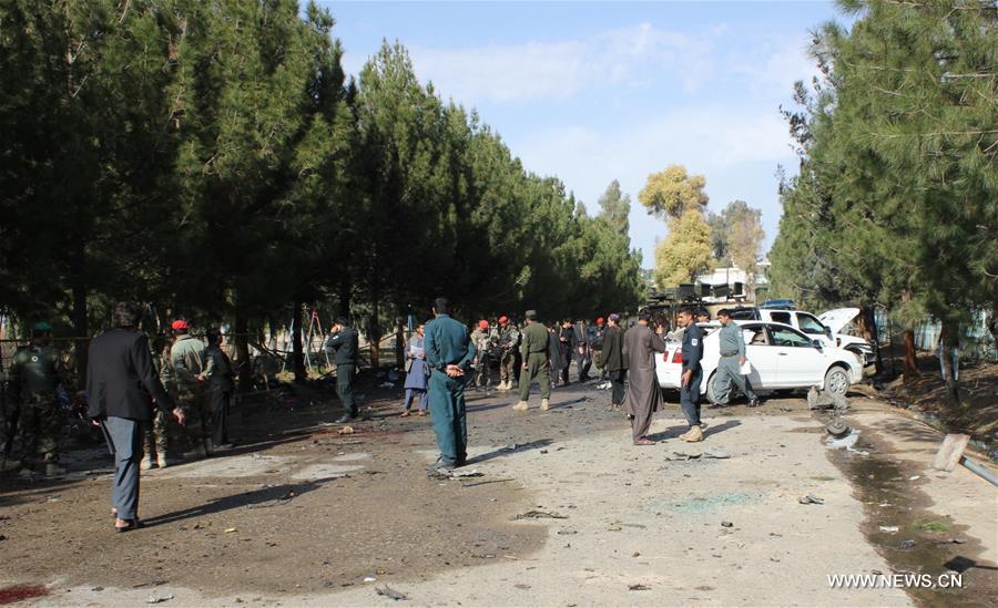 AFGHANISTAN-HELMAND-SUICIDE ATTACK