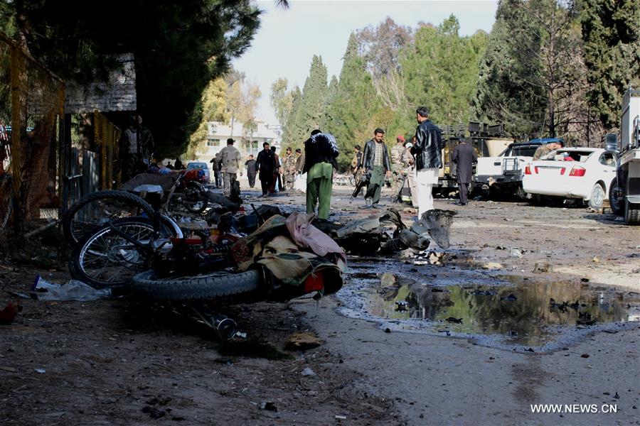 AFGHANISTAN-HELMAND-SUICIDE ATTACK