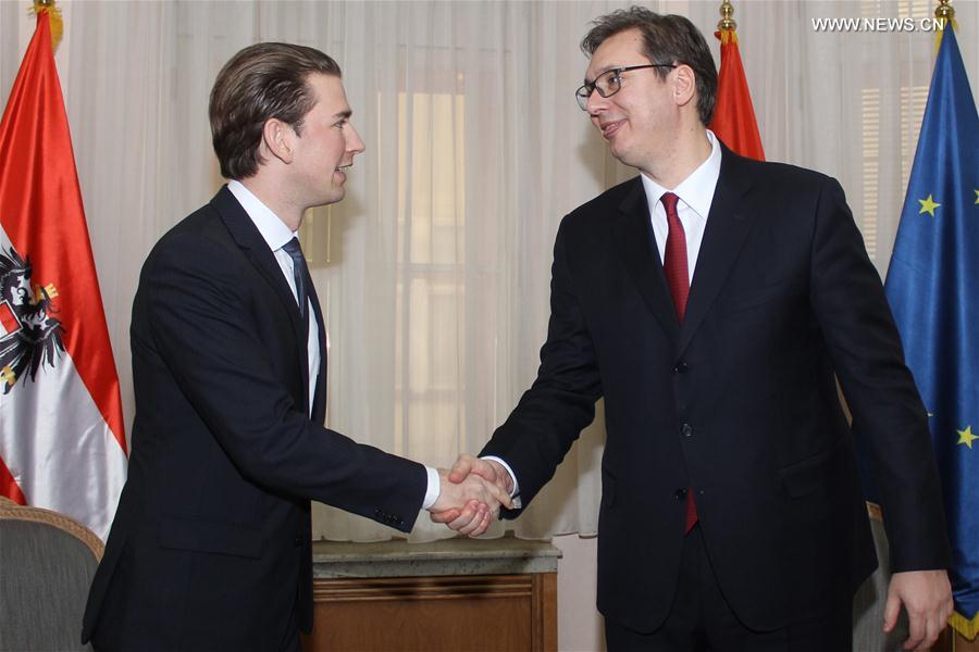 SERBIA-BELGRADE-AUSTRIA-FM-VISIT