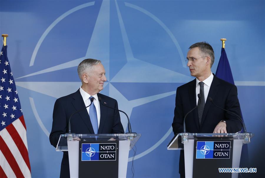 BELGIUM-BRUSSELS-NATO-DEFENCE MINISTER-MEETING