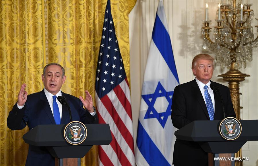 U.S.-WASHINGTON D.C.-TRUMP-ISRAEL-NETANYAHU-MEETING