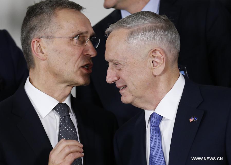 BELGIUM-BRUSSELS-NATO-DEFENCE MINISTER-MEETING