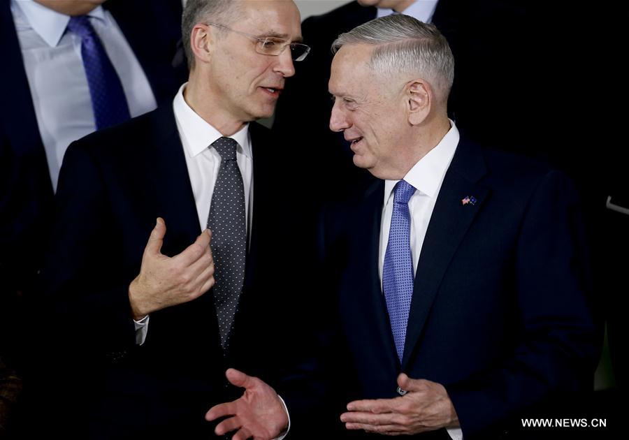 BELGIUM-BRUSSELS-NATO-DEFENCE MINISTER-MEETING