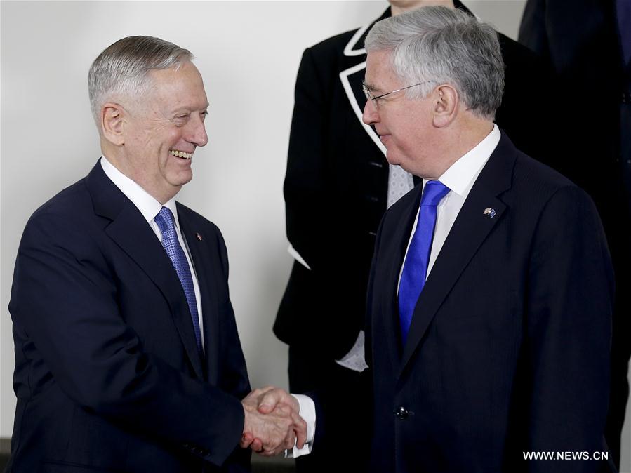 BELGIUM-BRUSSELS-NATO-DEFENCE MINISTER-MEETING