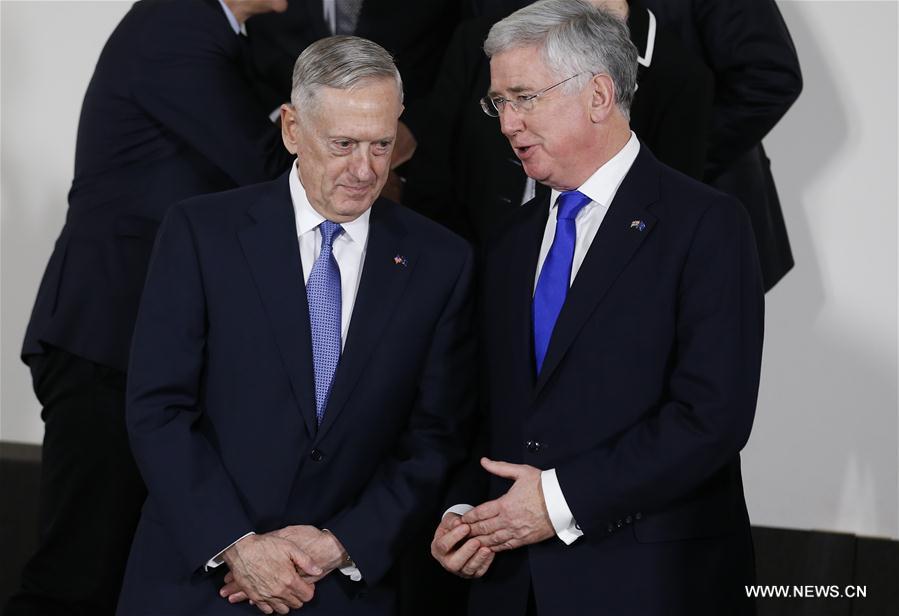 BELGIUM-BRUSSELS-NATO-DEFENCE MINISTER-MEETING