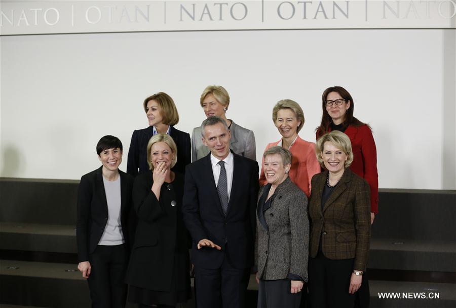 BELGIUM-BRUSSELS-NATO-DEFENSE MINISTERS-MEETING