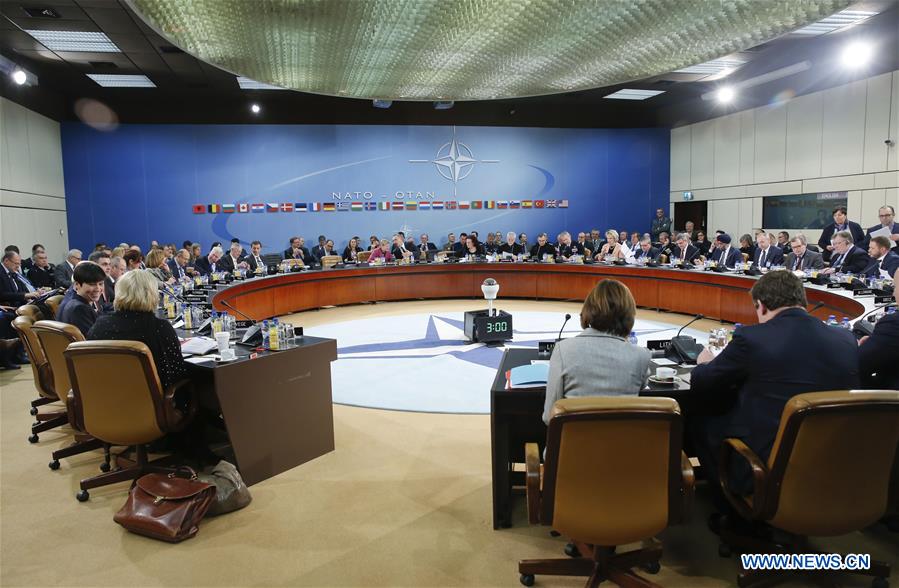 BELGIUM-BRUSSELS-NATO-DEFENCE MINISTER-MEETING