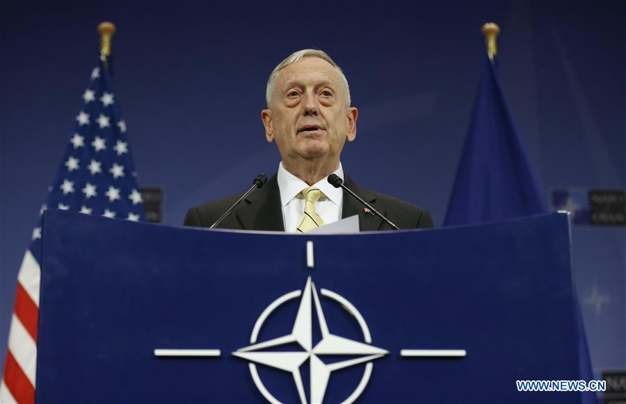 BELGIUM-BRUSSELS-NATO-DEFENSE MINISTER-MEETING