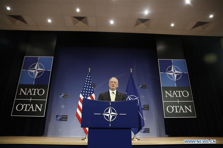 BELGIUM-BRUSSELS-NATO-DEFENSE MINISTER-MEETING