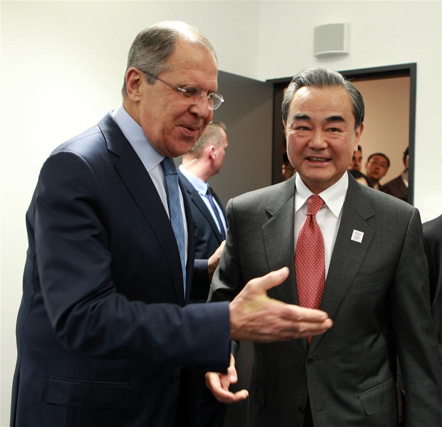 GERMANY-BONN-CHINA-RUSSIA-FM-MEET