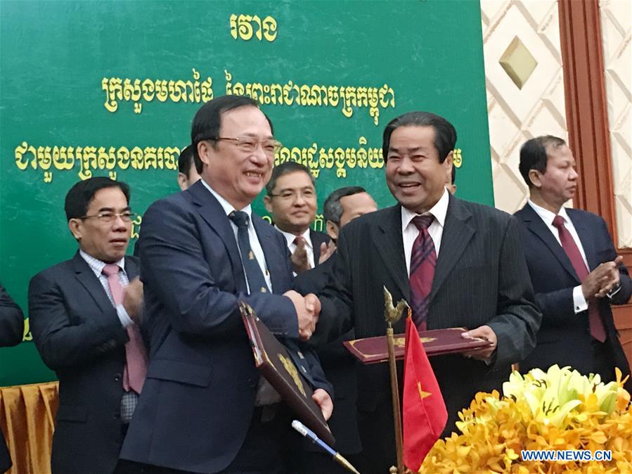 CAMBODIA-PHNOM PENH-VIETNAM-COOPERATION