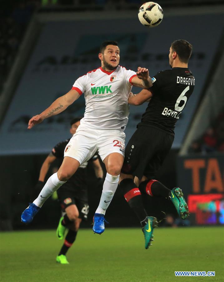 (SP)GERMANY-AUGSBURG-SOCCER-BUNDESLIGA