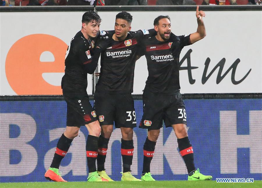 (SP)GERMANY-AUGSBURG-SOCCER-BUNDESLIGA