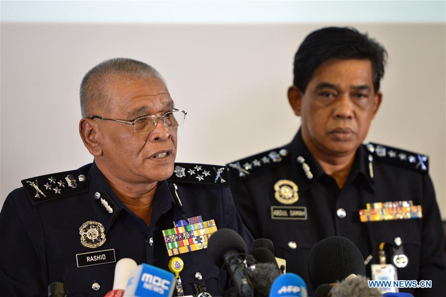 MALAYSIA-KUALA LUMPUR-POLICE-PRESS CONFERENCE-DPRK MAN-DEATH