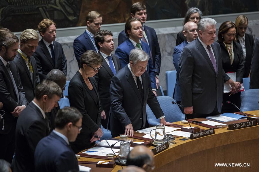 UN-SECURITY COUNCIL-VITALY CHURKIN-MOURNING