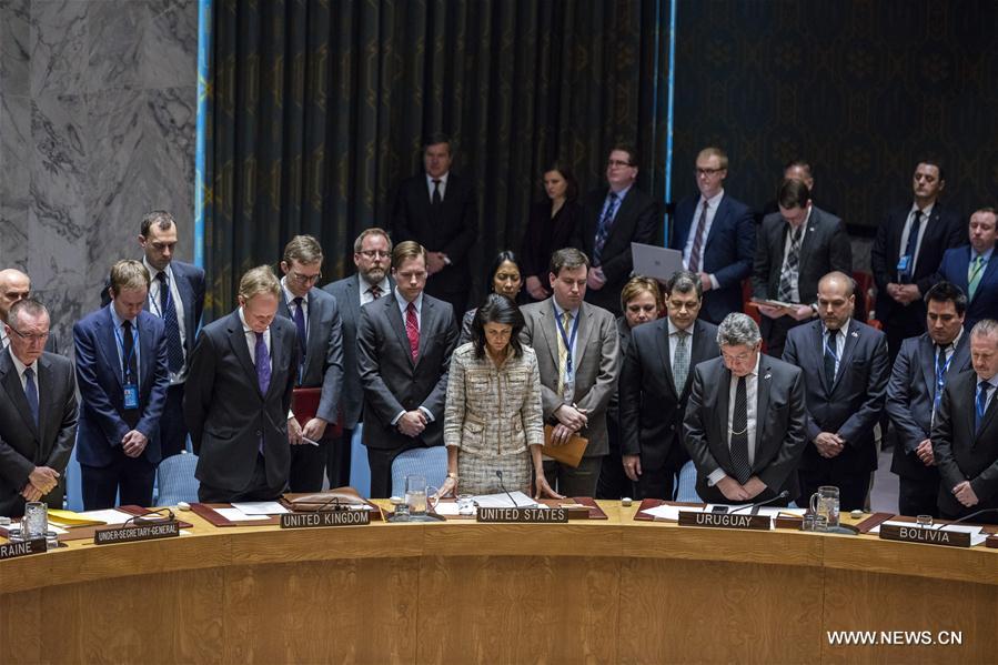 UN-SECURITY COUNCIL-VITALY CHURKIN-MOURNING