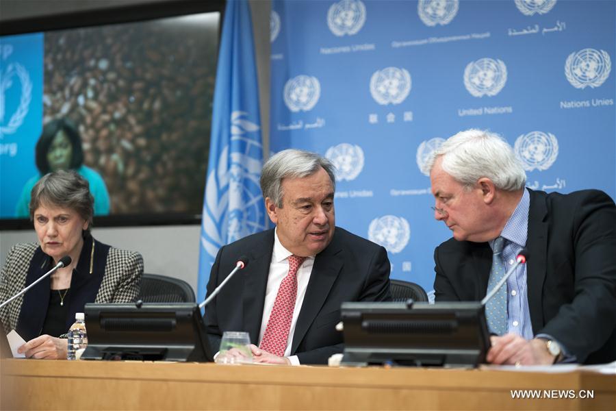 UN-SECRETARY-GENERAL-FOUR COUNTRIES-FOOD INSECURITY