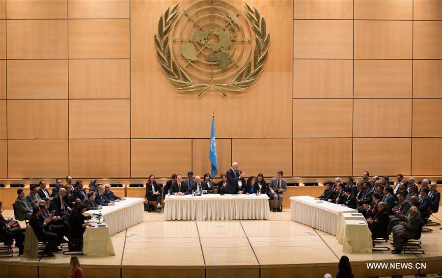 SWITZERLAND-GENEVA-UN-SYRIA TALKS