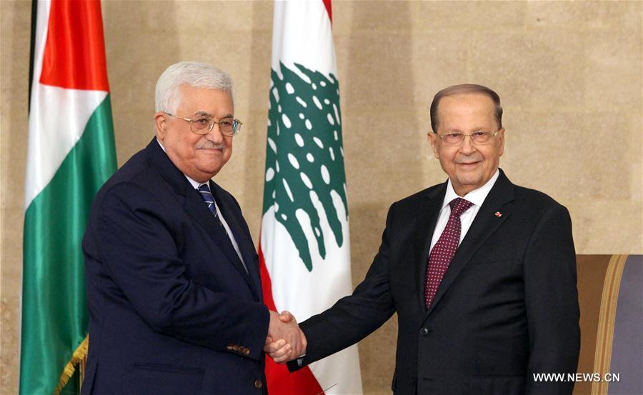 LEBANON-BEIRUT-PALESTINE-VISIT