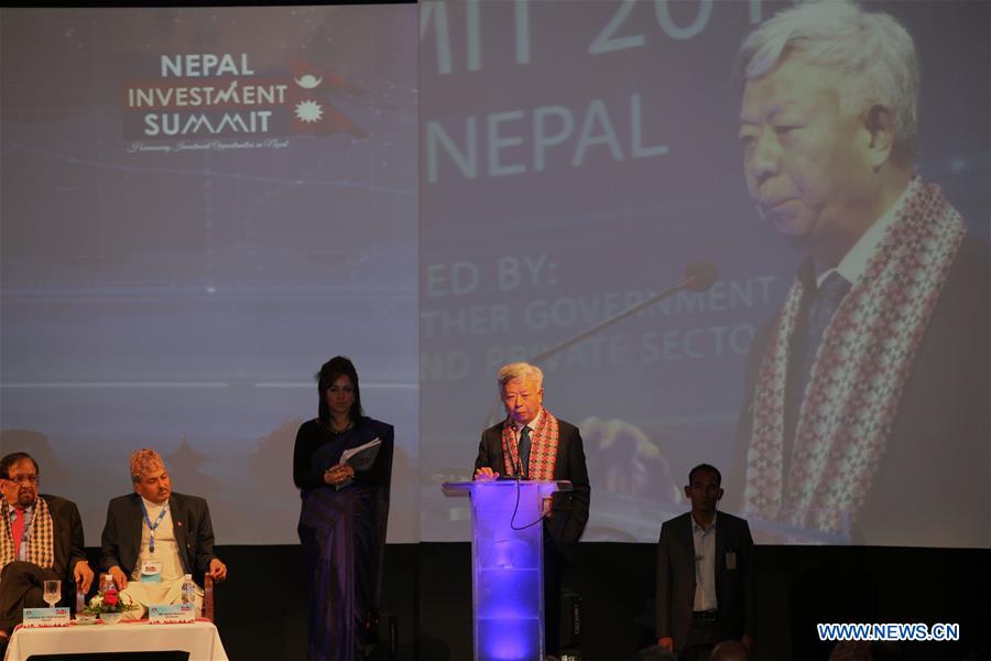 NEPAL-KATHMANDU-INVESTMENT SUMMIT-AIIB