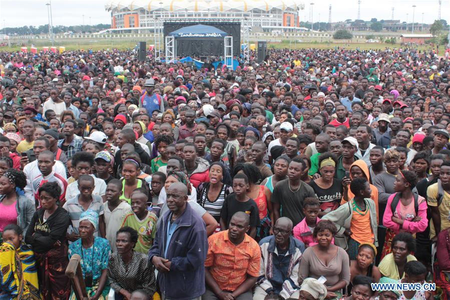 ZAMBIA-LUSAKA-STAMPEDE