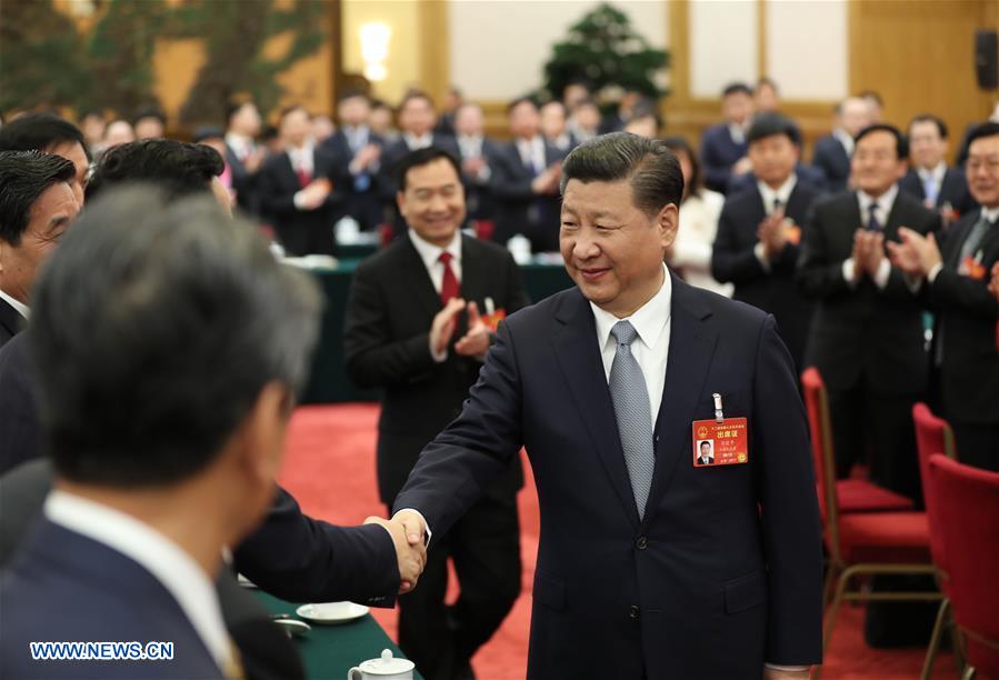 (TWO SESSIONS)CHINA-BEIJING-XI JINPING-NPC-PANEL DISCUSSION (CN)