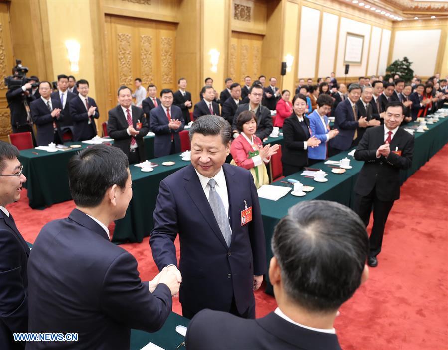 (TWO SESSIONS)CHINA-BEIJING-XI JINPING-NPC-PANEL DISCUSSION (CN)