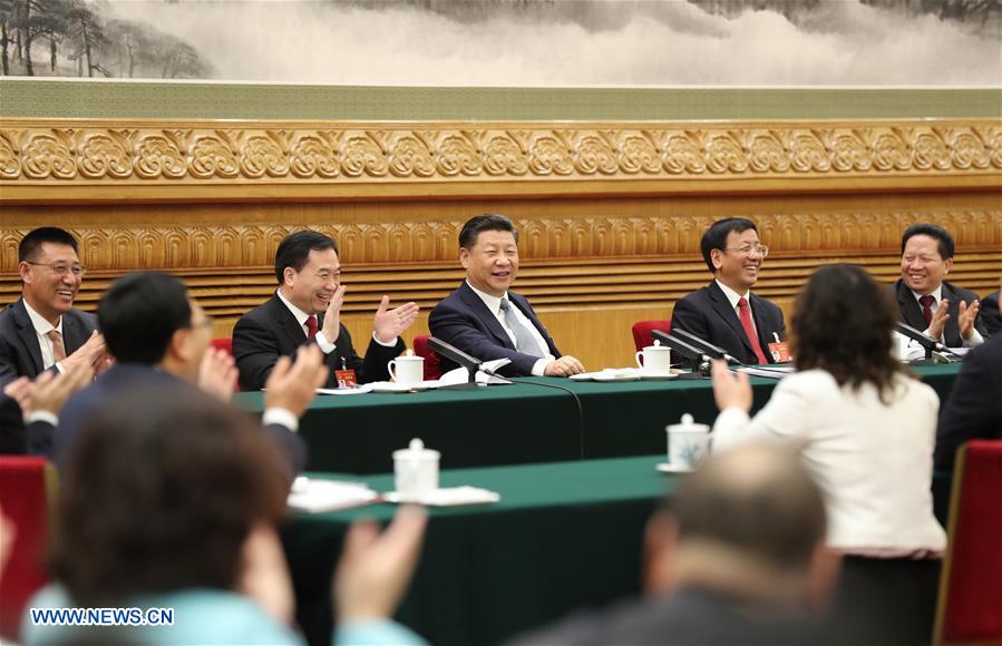 (TWO SESSIONS)CHINA-BEIJING-XI JINPING-NPC-PANEL DISCUSSION (CN)
