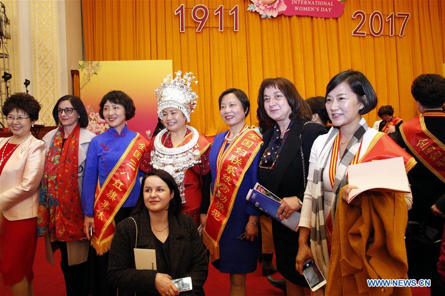 CHINA-BEIJING-WOMEN'S DAY-GATHERING (CN)