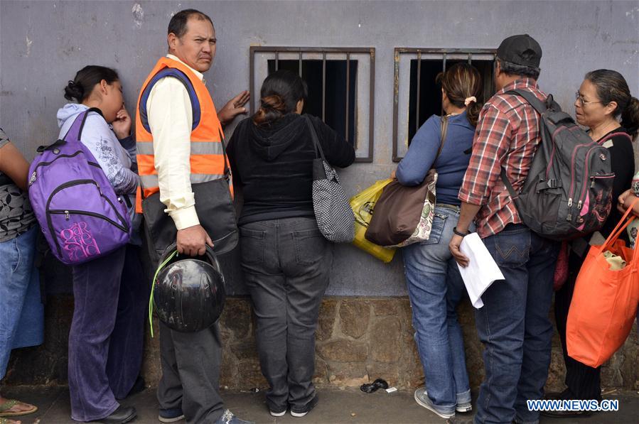 GUATEMALA-GUATEMALA CITY-ACCIDENT-FIRE