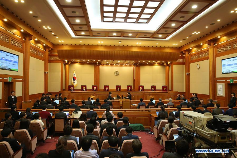 SOUTH KOREA-SEOUL-PARK GEUN HYE-IMPEACHMENT-COURT