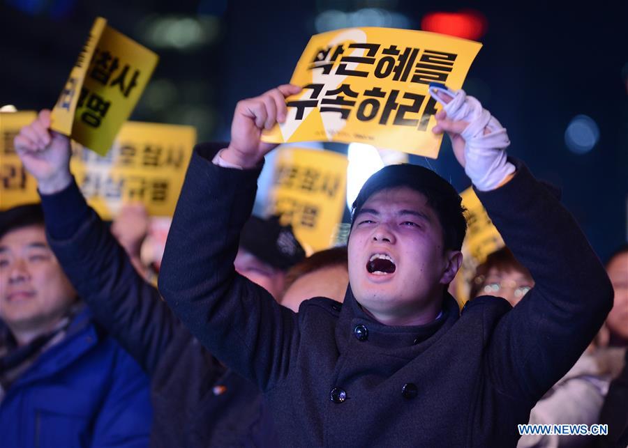SOUTH KOREA-SEOUL-PARK GEUN HYE-IMPEACHMENT 