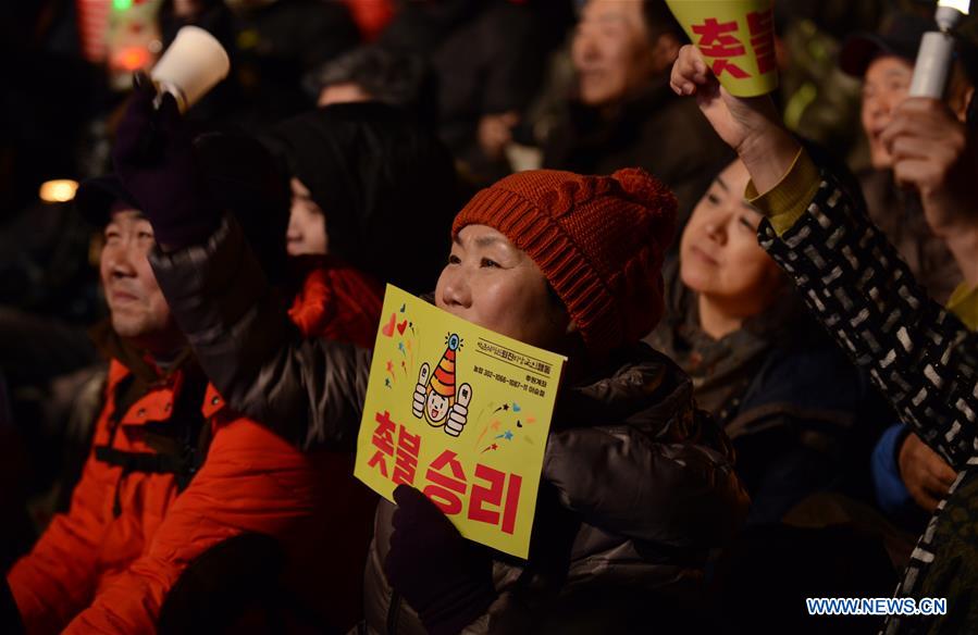 SOUTH KOREA-SEOUL-PARK GEUN HYE-IMPEACHMENT 