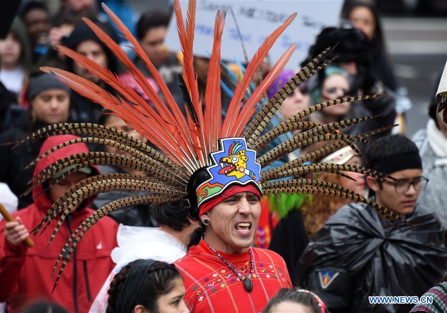 U.S.-WASHINGTON D.C.-PROTEST-DAKOTA ACCESS PIPELINE