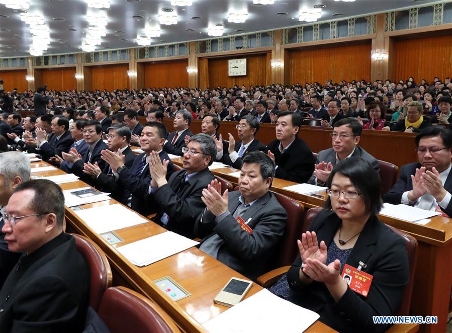 (TWO SESSIONS)CHINA-BEIJING-CPPCC-CLOSING MEETING (CN)