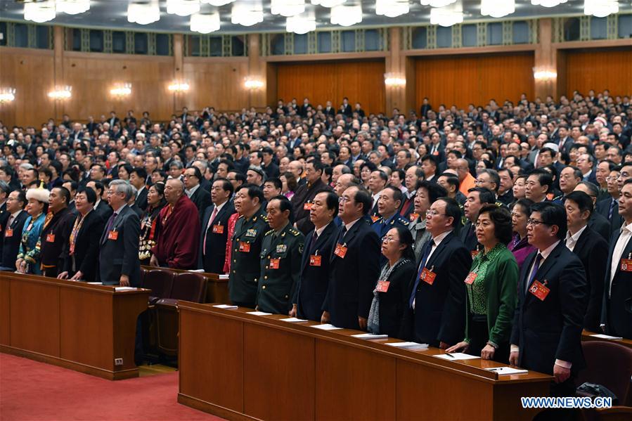 (TWO SESSIONS)CHINA-BEIJING-CPPCC-CLOSING MEETING (CN)