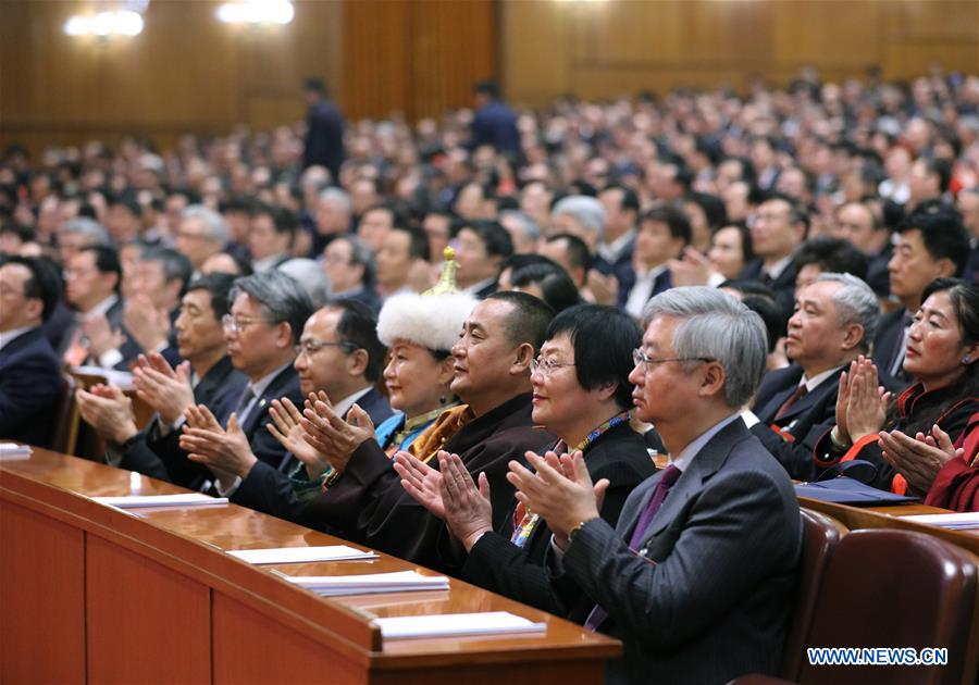 (TWO SESSIONS)CHINA-BEIJING-CPPCC-CLOSING MEETING (CN)