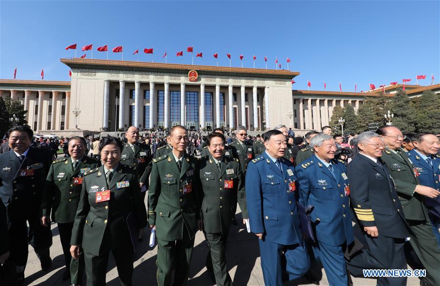 (TWO SESSIONS)CHINA-BEIJING-CPPCC-CLOSING MEETING (CN)