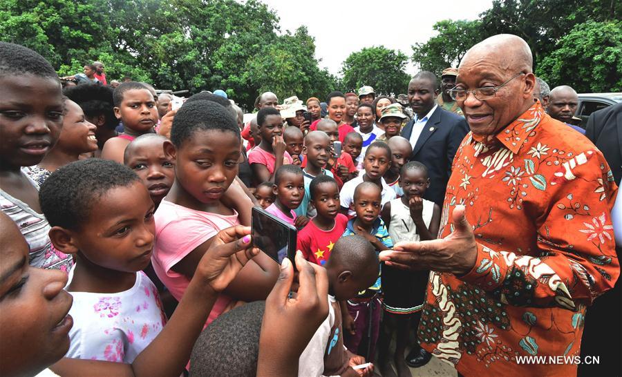 SOUTH AFRICA-MHLABUYALINGANA-ZUMA-CRIME-COMBAT