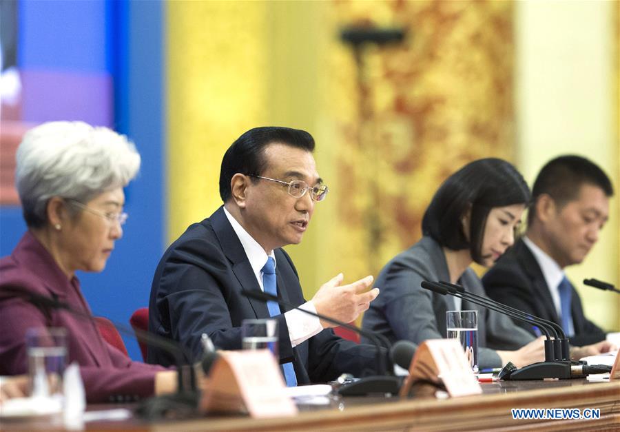 (TWO SESSIONS)CHINA-BEIJING-LI KEQIANG-PRESS CONFERENCE (CN)