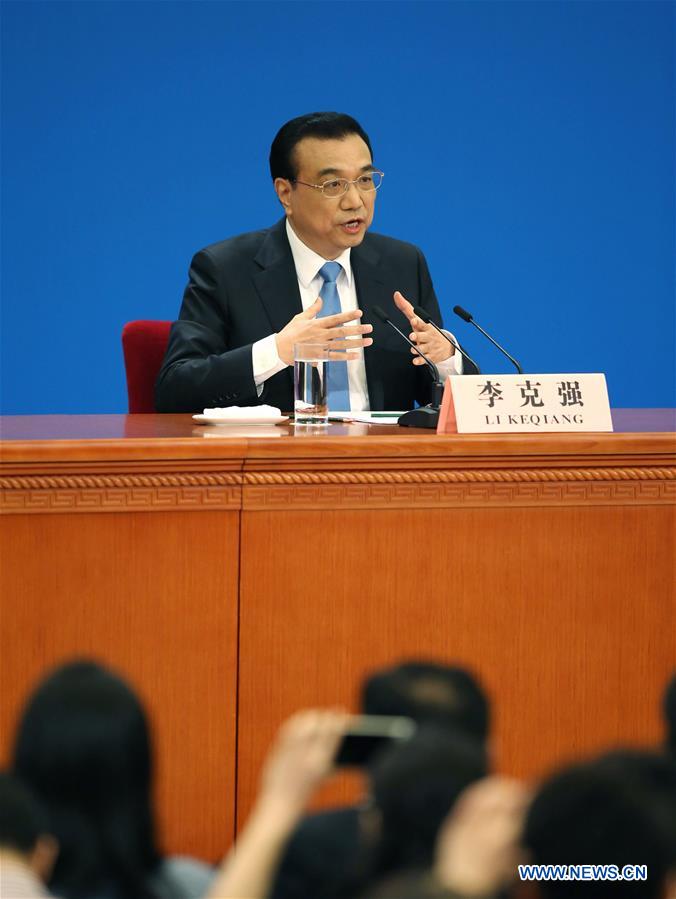 (TWO SESSIONS)CHINA-BEIJING-LI KEQIANG-PRESS CONFERENCE (CN)