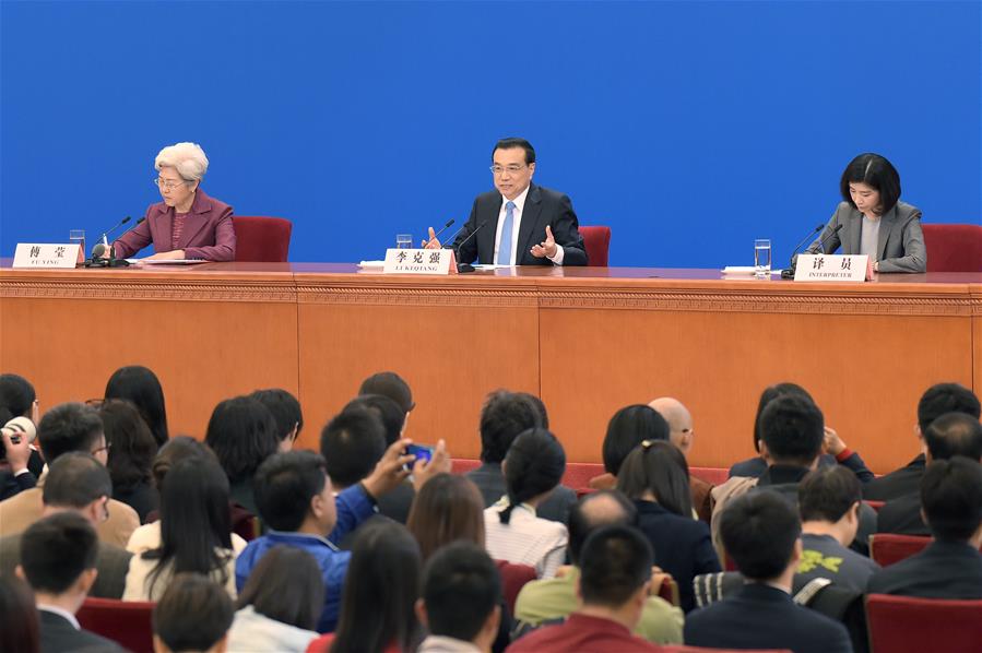 (TWO SESSIONS)CHINA-BEIJING-LI KEQIANG-PRESS CONFERENCE (CN)