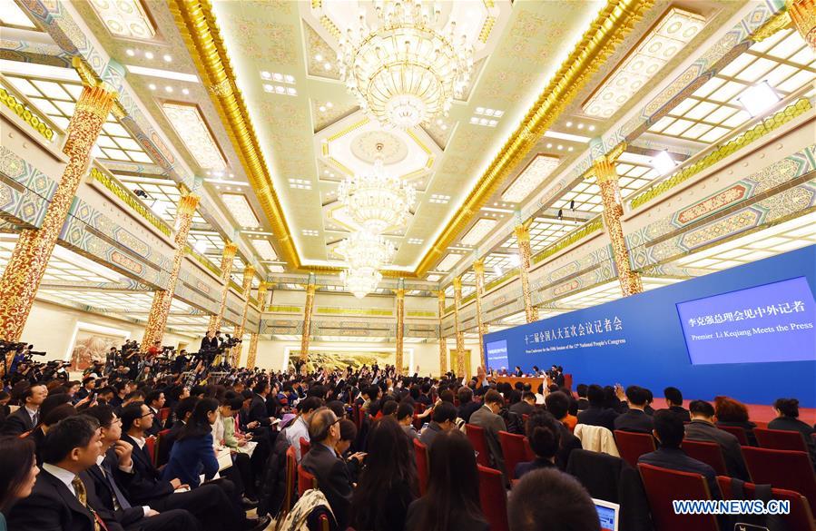 (TWO SESSIONS)CHINA-BEIJING-LI KEQIANG-PRESS CONFERENCE (CN)